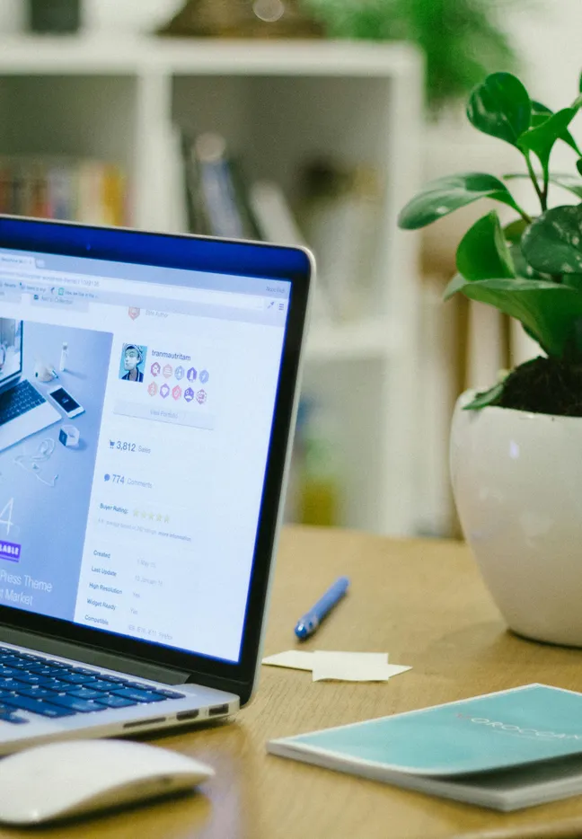 small business website connected to Google Business Profile