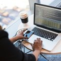 developer building a hand-coded contractor website on a laptop